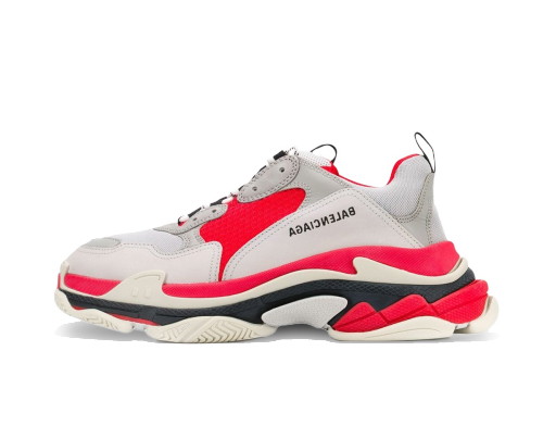 Sneakerek és cipők Balenciaga Triple S Red Grey White 
Piros | 536737 W09OH 6495