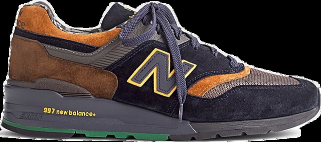 Sneakerek és cipők New Balance J. Crew x 997 Wild Nature Pack Grizzly Bear "Tree Bark" Többszínű | M997JCN