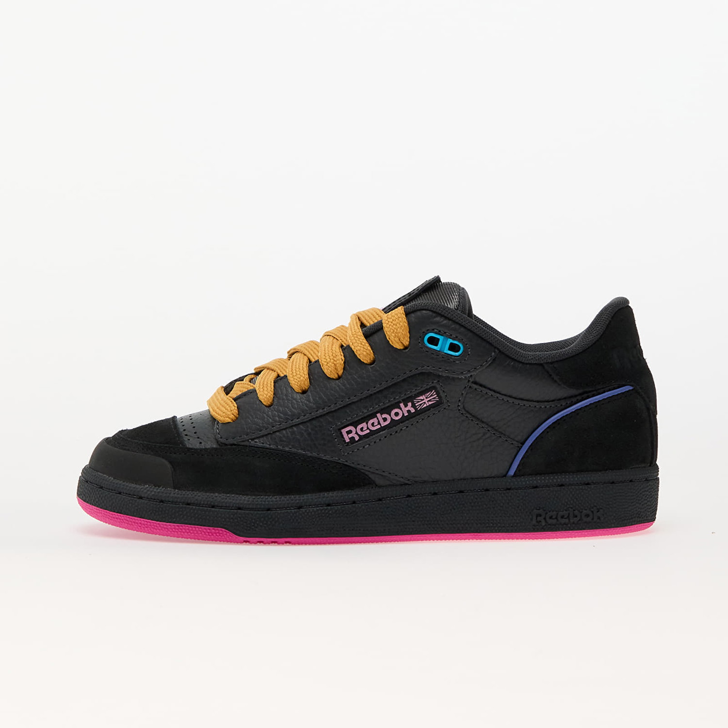 Sneakerek és cipők Reebok Club C Bulc Pure Grey/ Core Black/ Laspin Fekete | 100074926, 0