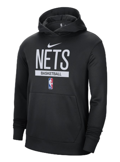 Sweatshirt Nike Dri-FIT NBA Brooklyn Nets Spotlight Pullover Hoodie Fekete | DN8149-010
