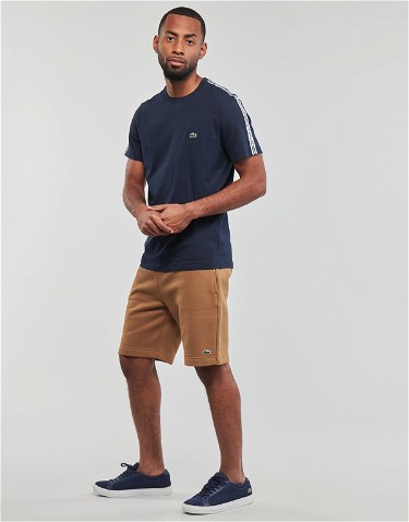 Pólóingek Lacoste Regular Fit Logo Stripe T-shirt Sötétkék | TH5071-166, 2