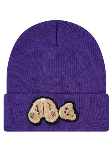 Beanie sapkák Palm Angels Bear Beanie Orgona | PWLC009F22KNI0013760