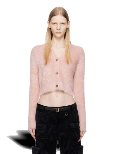 Pulóver Acne Studios Fluffy Cardigan Rózsaszín | A60436-