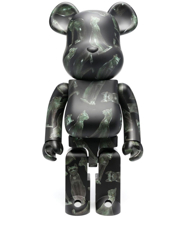 Gyűjthető Medicom Toy BE@RBRICK The Gayer-Anderson Cat figure - Black Fekete | MEDIGAYER100019325163