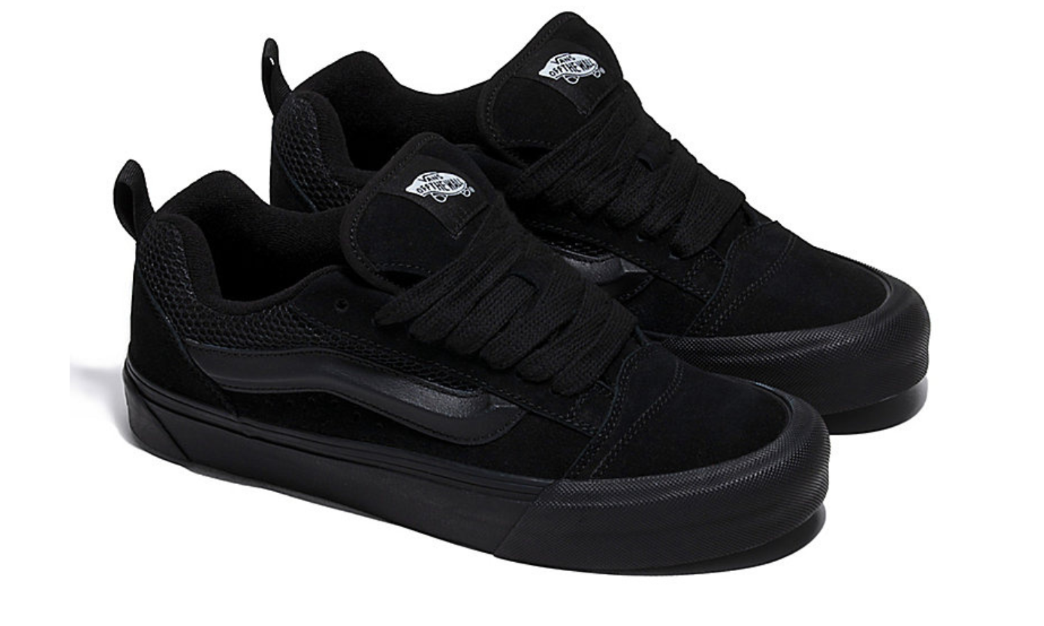 Sneakerek és cipők Vans Knu Skool Triple Black Fekete | VN0009QCBKA, 1