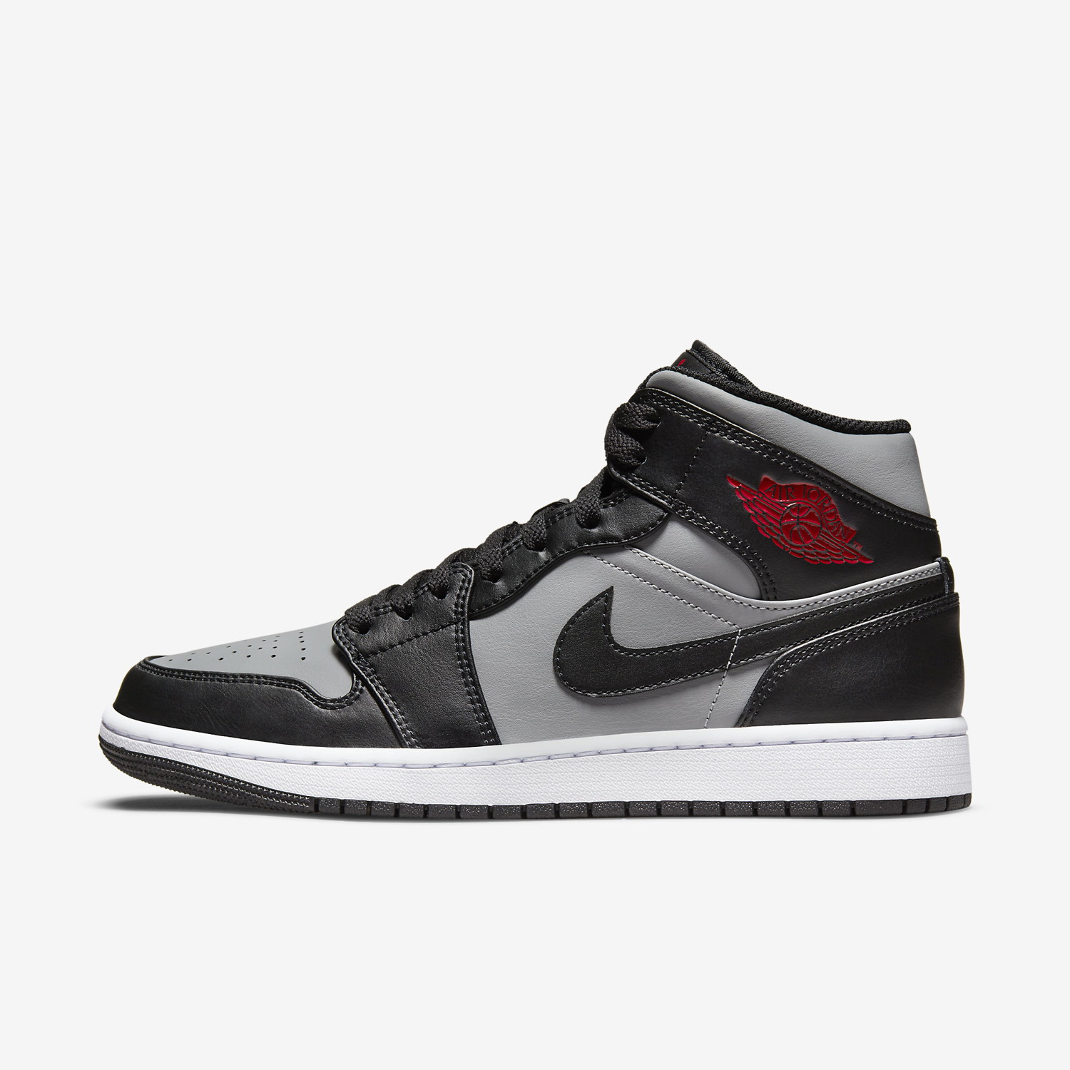 Sneakerek és cipők Jordan Air Jordan 1 Mid "Shadow Red" Fekete | 554724-096, 0