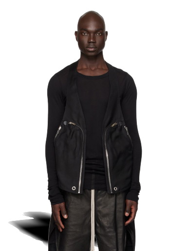 Mellények Rick Owens Bauhaus Vest Fekete | RL02C7759 HDU