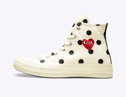 Sneakerek és cipők Converse Comme des Garçons PLAY x Chuck Taylor All-Star 70s Hi Bézs | 157251C