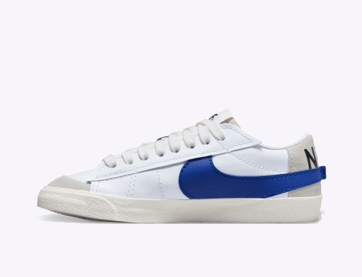 Sneakerek és cipők Nike Blazer Low '77 Jumbo "White Old Royal" Fehér | DQ8768-100