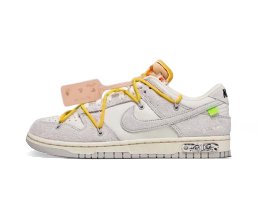 Sneakerek és cipők Nike Dunk Low Off-White Lot 39 Szürke | DJ0950-109