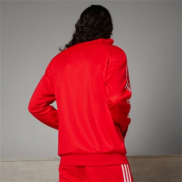 Sweatshirt adidas Performance FC Bayern Beckenbauer Track Top 
Piros | IS0340, 2