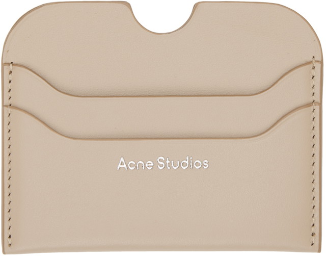 Pénztárca Acne Studios Slim Card Holder Bézs | CG0234-