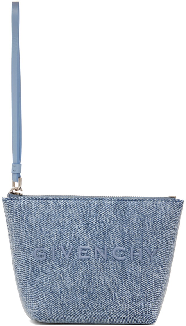 Kézitáskák Givenchy Mini Pouch Kék | BB60MRB20J420