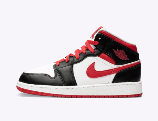 Sneakerek és cipők Jordan Air Jordan 1 Mid "Very Berry" GS 
Piros | 554725-016