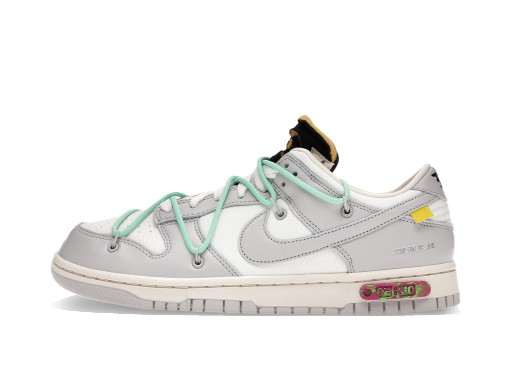 Sneakerek és cipők Nike Dunk Low Off-White Lot 4 Szürke | DM1602-114