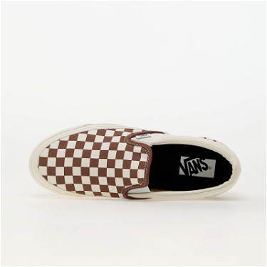 Sneakerek és cipők Vans Slip-On Reissue 98 LX Checkerboard Coffee Barna | VN000CSECFF1, 2
