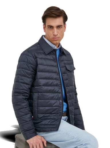 Puff dzsekik Tommy Hilfiger Puffer Jacket Sötétkék | MW0MW32351