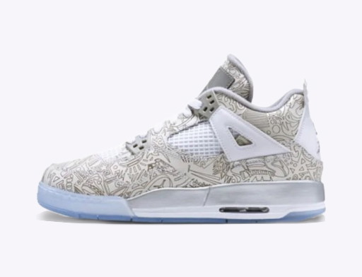 Sneakerek és cipők Jordan Air Jordan 4 Retro BG "Laser" Bézs | 705334-105