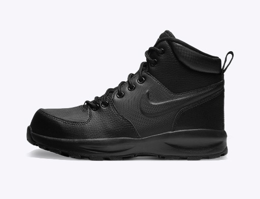 Sneakerek és cipők Nike Manoa Leather GS Fekete | bq5372-001