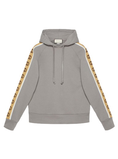 Sweatshirt Gucci Cotton Jersey Hoodie Szürke | 596230 XJBUW 1233