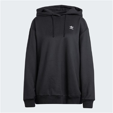 Sweatshirt adidas Originals Trefoil Oversized Hoodie Fekete | IU2409, 3