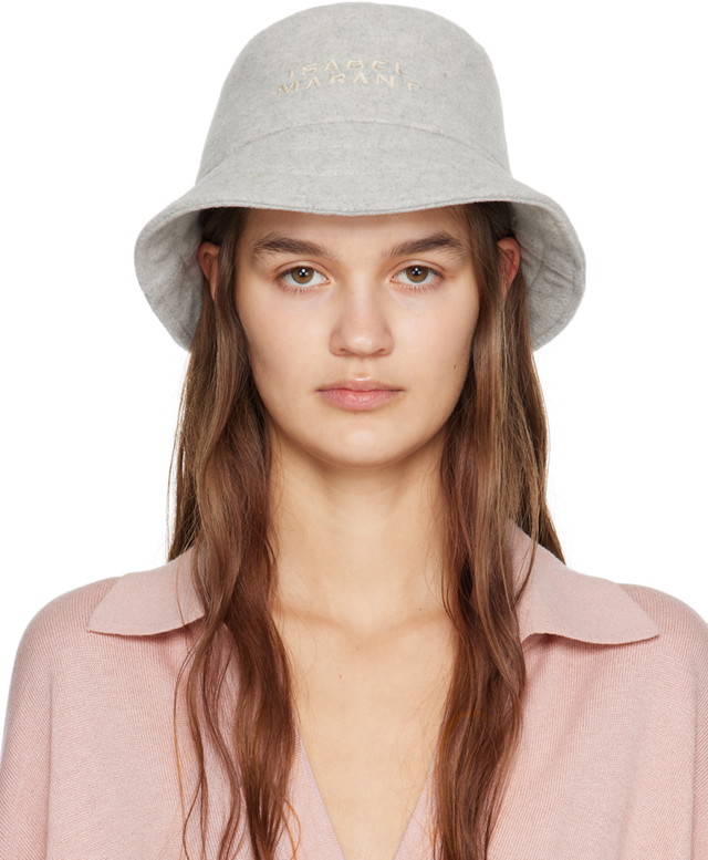 Kalapok ISABEL MARANT Giorgia Bucket Hat Szürke | 24PCU048XFA-B1C03A