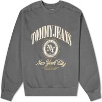 Sweatshirt Tommy Hilfiger Tommy Jeans TJM Boxy Luxe Varsity Sweat Szürke | DM0DM17798BDS, 1