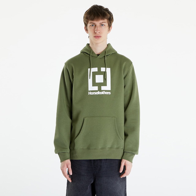 Sweatshirt Horsefeathers Leader Sweatshirt Loden Green Zöld | SM1212W