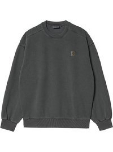 Sweatshirt Carhartt WIP VISTA, Vulcan Szürke | I029522.0WGGD