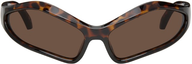 Brown Fennec Oval Sunglasses