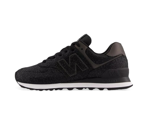 Sneakerek és cipők New Balance 574 Snakeskin Black (W) Fekete | WL574KB2