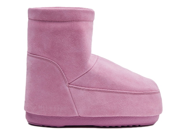 Sneakerek és cipők Moon Boot No Lace Suede Boot Pink Rózsaszín | 14094000003