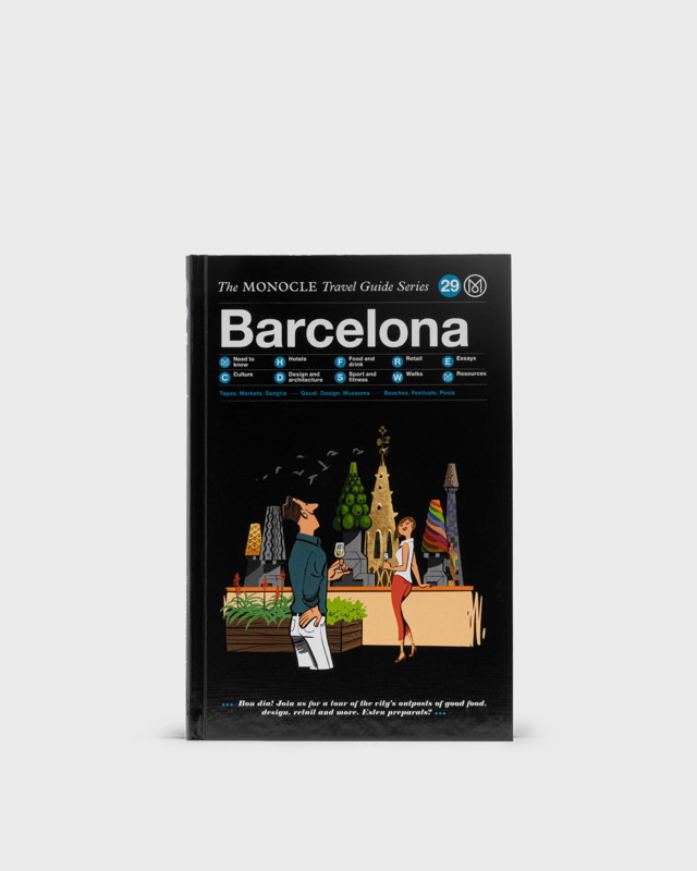 Könyv és magazin gestalten Monocle Barcelona Fekete | 9783899559453