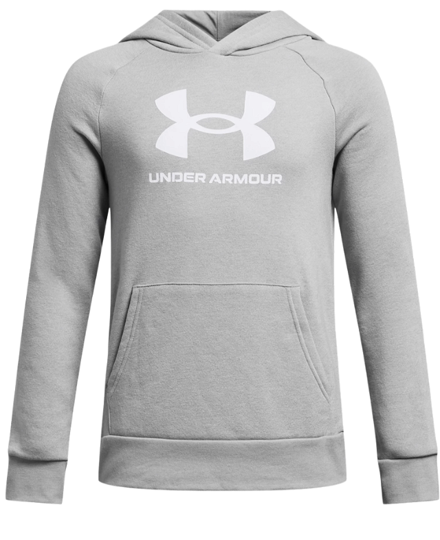 Sweatshirt Under Armour UA Rival Fleece BL Hoodie Szürke | 1379791-011