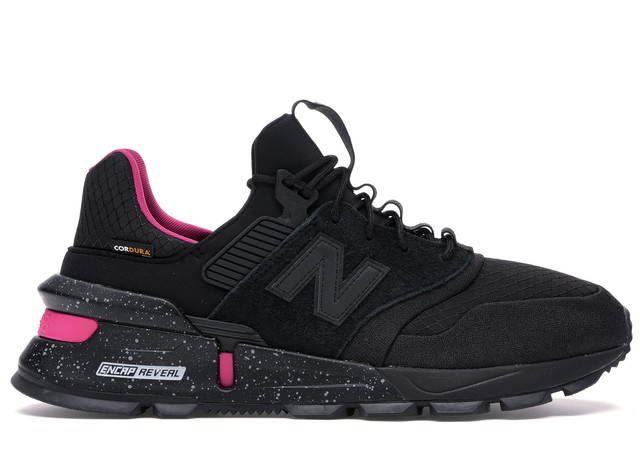 Sneakerek és cipők New Balance 997S Cordura "Black Pink" Fekete | MS997SBP