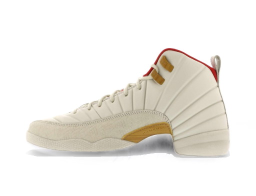 Sneakerek és cipők Jordan Jordan 12 Retro Chinese New Year Light Orewood Brown (GS) Szürke | 881428-142