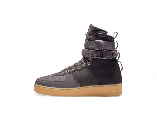 Sneakerek és cipők Nike SF Air Force 1 High Black Light Brown Fekete | BV0130-001