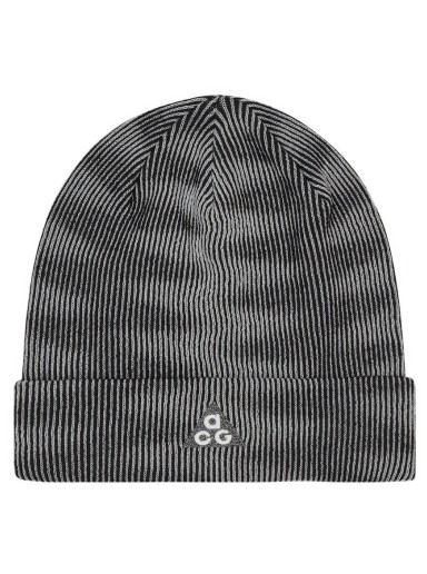 Beanie sapkák Nike ACG Peak Beanie "Black/White" Fekete | FJ6297-010