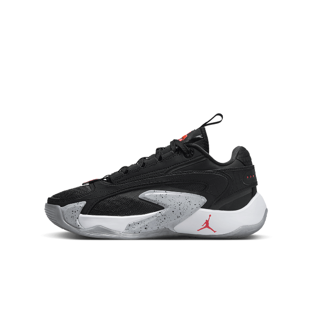 Sneakerek és cipők Jordan Jordan Luka 2 GS "Black Bright Crimson" Fekete | DZ3498-006