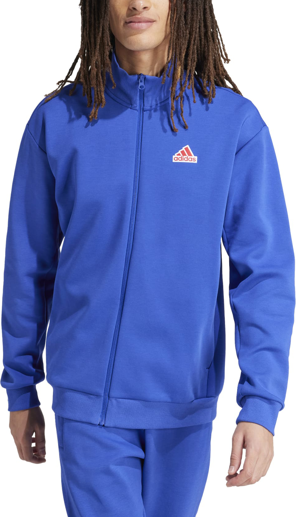 Sweatshirt adidas Performance FI BOS TT OLY Kék | is9595, 0