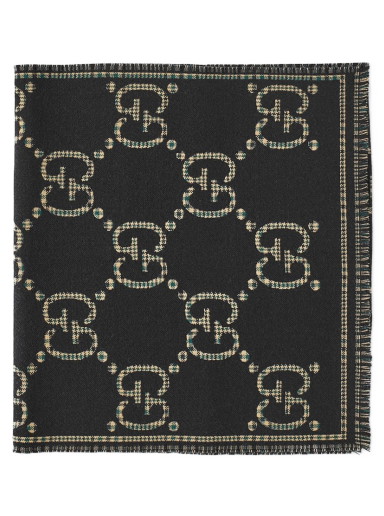 Sálak és kendők Gucci GG Scarf Black Fekete | 660025-4G386-1066