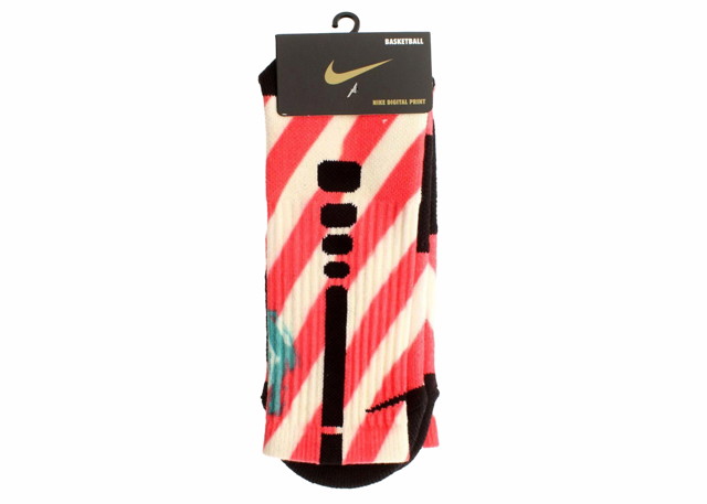 Zoknik és harisnyanadrágok Nike Elite Basketball Socks Egg Nog 
Piros | SX5071-900