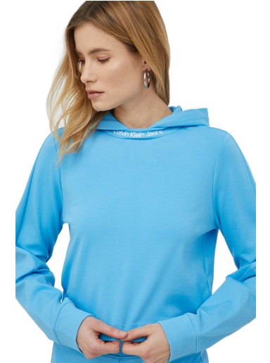 Sweatshirt CALVIN KLEIN Neck Logo Hoodie Kék | J20J220787.PPYX