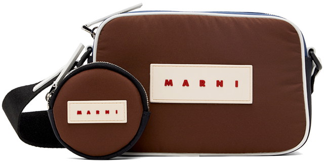 Deréktáskák Marni Camera Bag Barna | SBMP0146U3 P6460