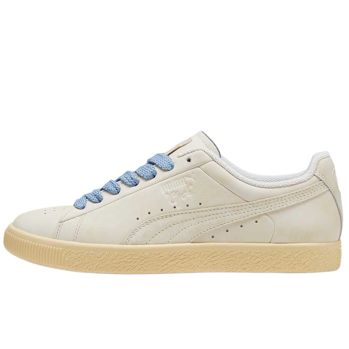 Sneakerek és cipők Puma Clyde Basketball Nostalgia, white Bézs | 395374_01, 0