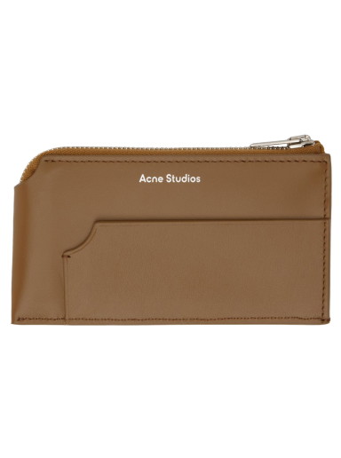 Pénztárca Acne Studios Zip Wallet Barna | CG0166-