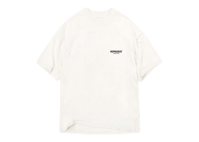 Póló Represent Clo Represent Owner's Club T-Shirt Flat White/Black Fehér | M05149-72/OCM409-72