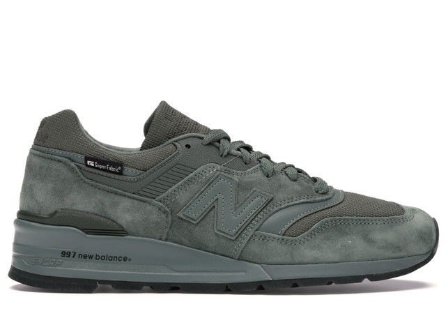 Sneakerek és cipők New Balance 997 Made in USA Super Fabric "Dark Green" Zöld | M997NAL