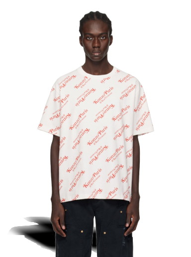 Póló KENZO Paris VERDY Edition T-shirt "Off-White" Fehér | FE58TS0044SY