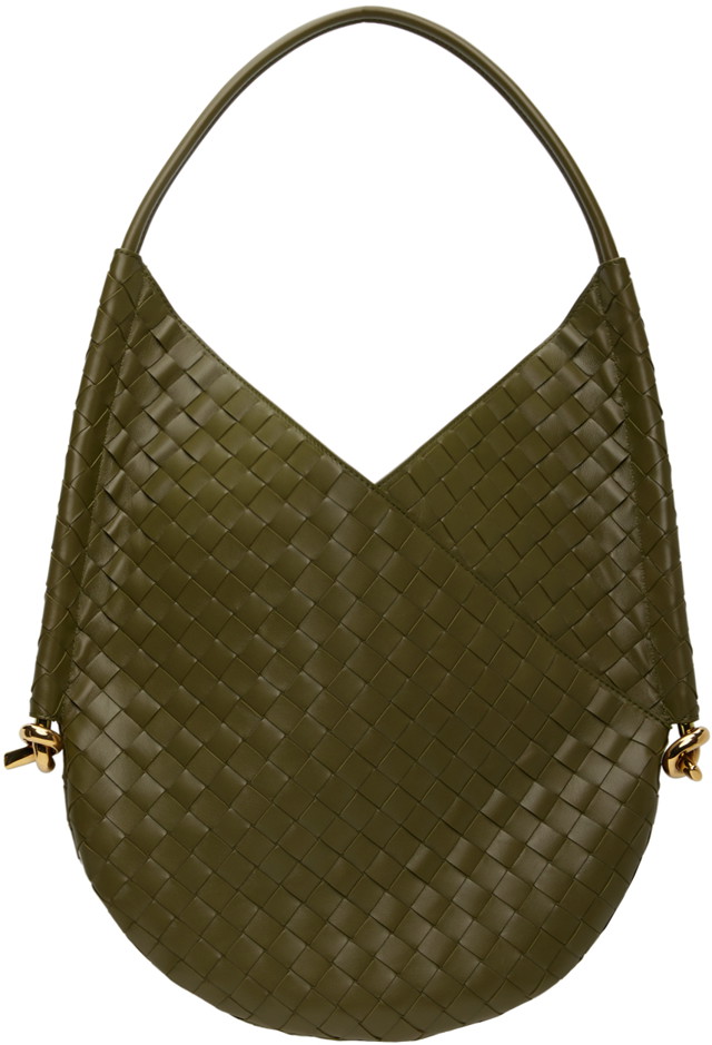 Válltáskák Bottega Veneta Medium Solstice Shoulder Bag Zöld | 740990 VCPP1